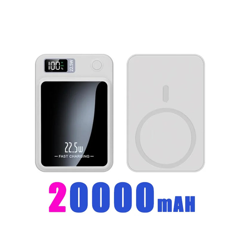 100000Mah Power Bank Magnetic Wireless 22.5W Ultra Capacity Super Fast Charging Magnetic Power Bank for Iphone15 Samsung Xiaomi